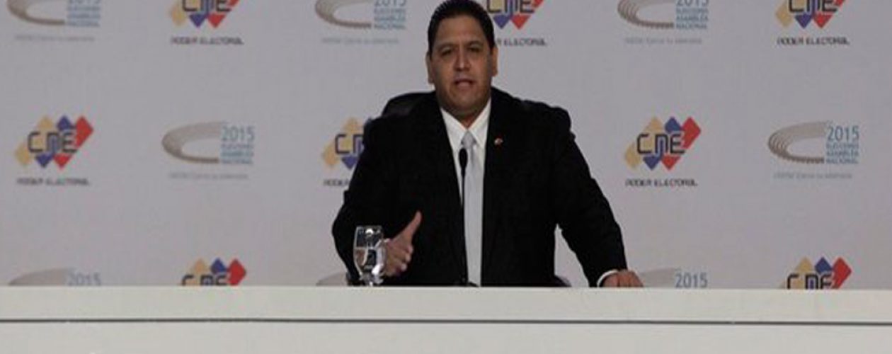 Luis Emilio Rondón asegura que habrá transparencia en elecciones regionales