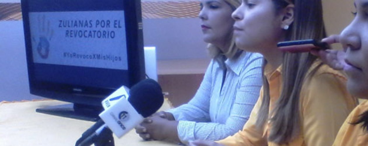 Madres zulianas marcharan por el referendo revocatorio