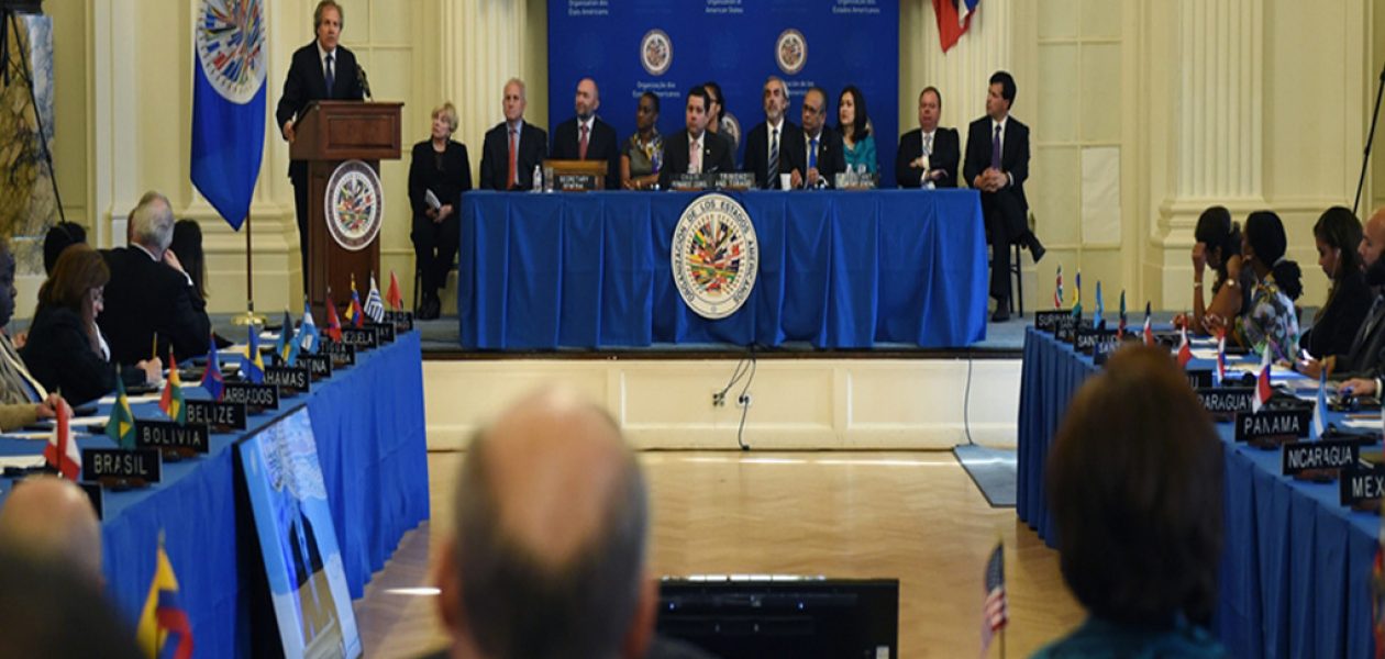 Reunión de cancilleres de la OEA sobre Venezuela será el 19 de junio