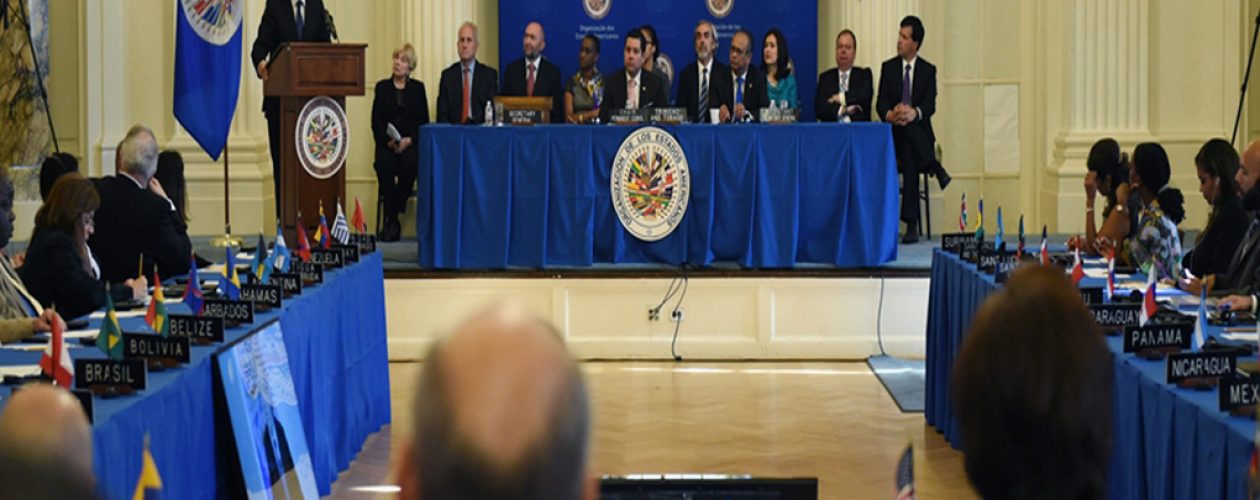 Reunión de cancilleres de la OEA sobre Venezuela será el 19 de junio