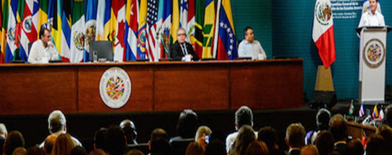 OEA aprobó resolución para cancelar las elecciones presidenciales de Venezuela