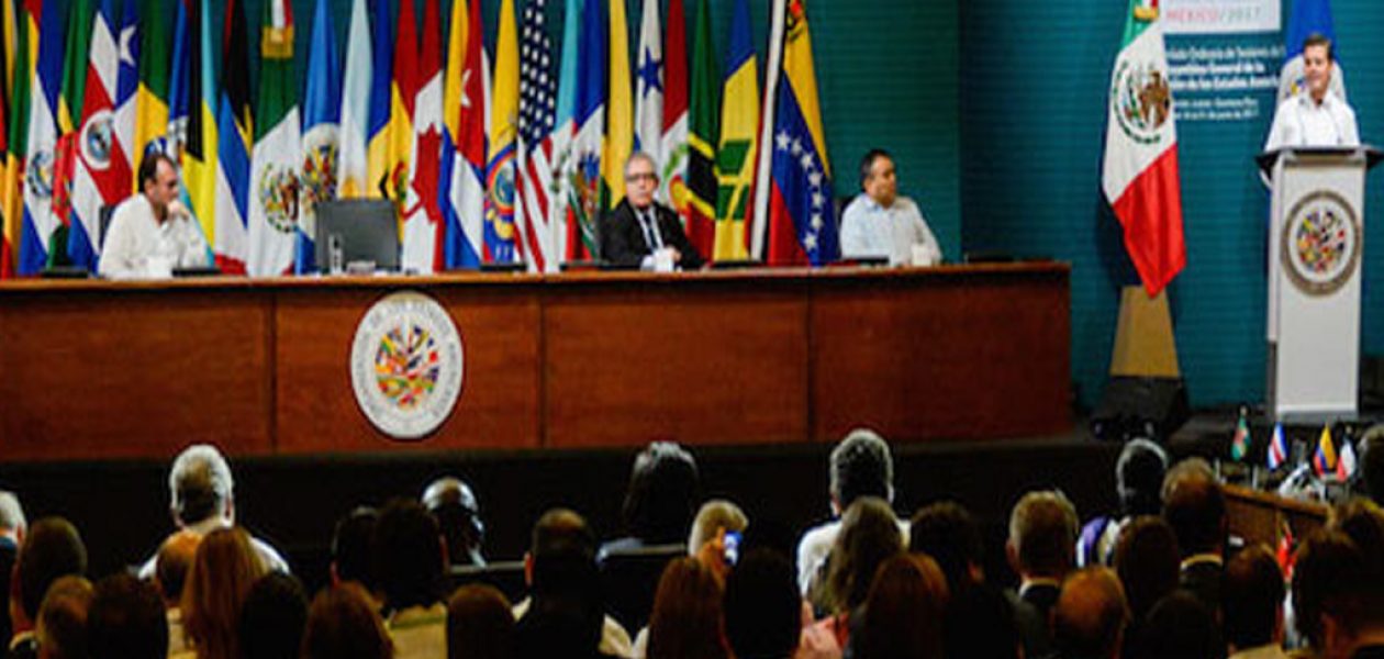 OEA descarta resolución sobre situación de Venezuela