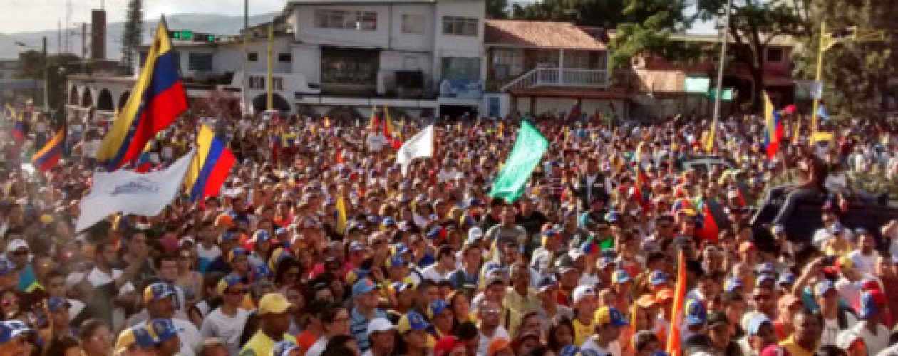 San Cristóbal se llenó de fiesta postelectoral