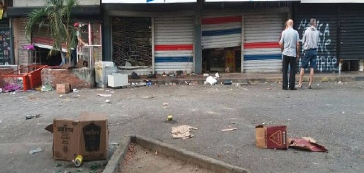 Saqueo en Guarenas enciende alarmas en el estado Miranda
