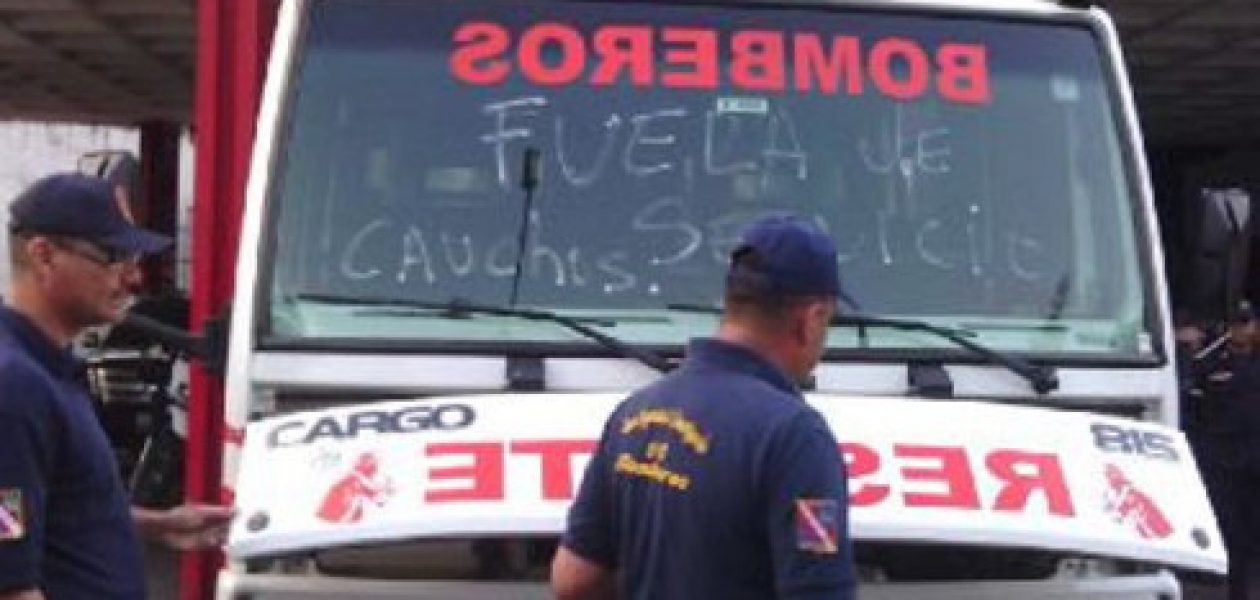 ¡Ni respetan la Semana Santa! A punta de pistola roban cuartel de Bomberos