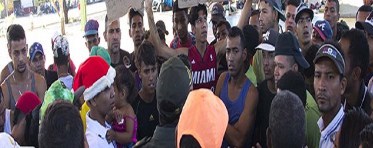 Inmigrantes venezolanos son expulsados de las calles de Cúcuta