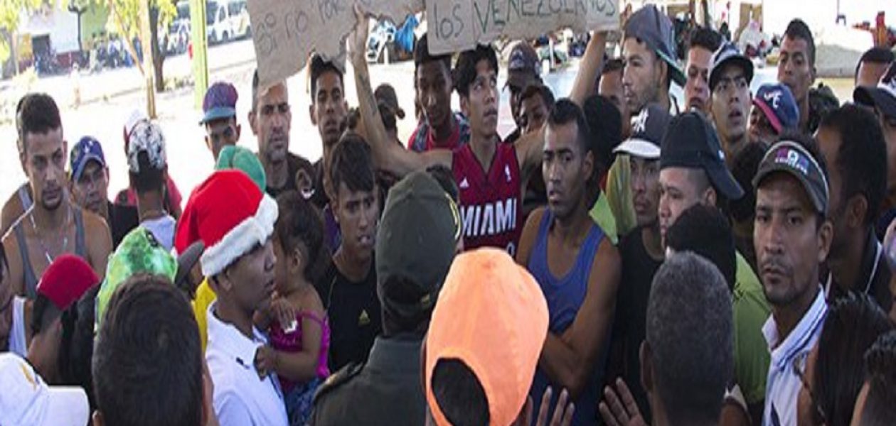 Inmigrantes venezolanos son expulsados de las calles de Cúcuta