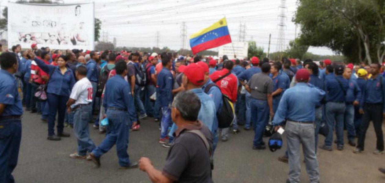 Enfrentamientos en Sidor por reclamos salariales