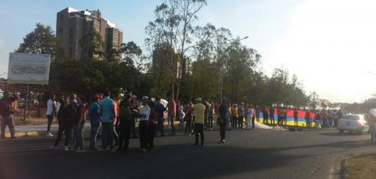 Guayana protesta por situación en Venezuela