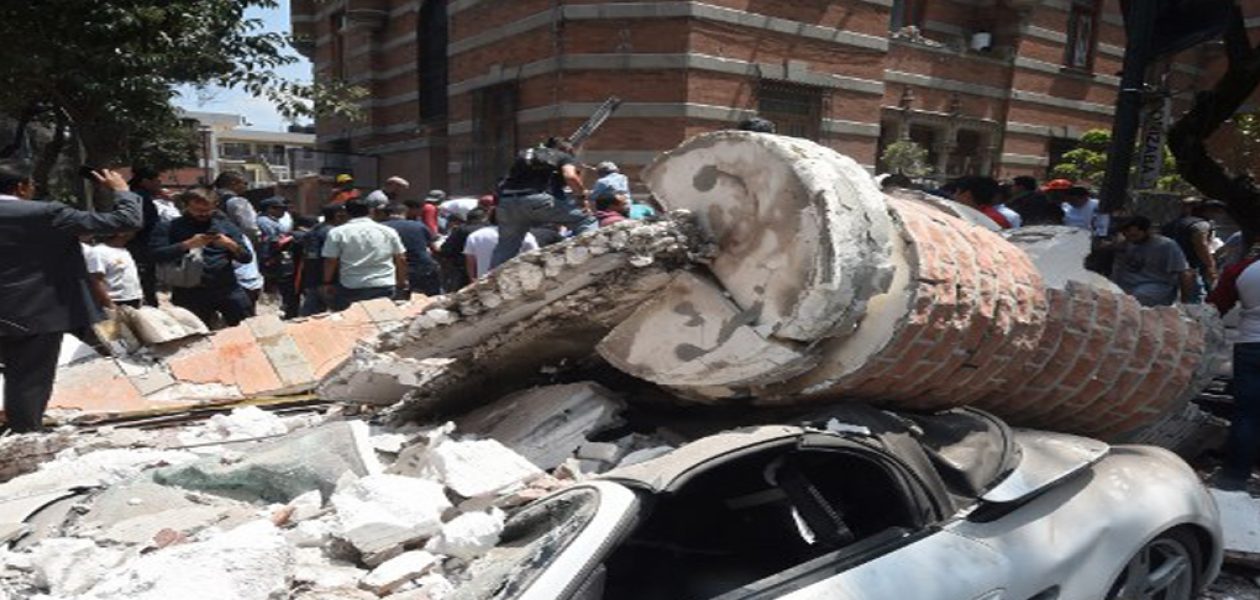 Fuerte terremoto de 7,1 sacude México