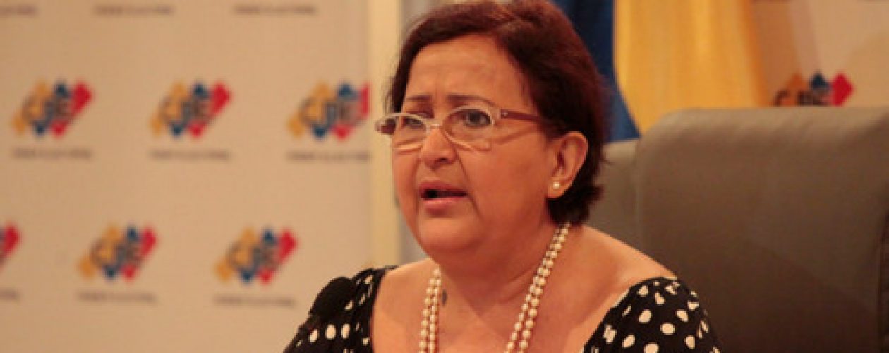 Tibisay Lucena anunció que el CNE inició proceso de contabilización de planillas