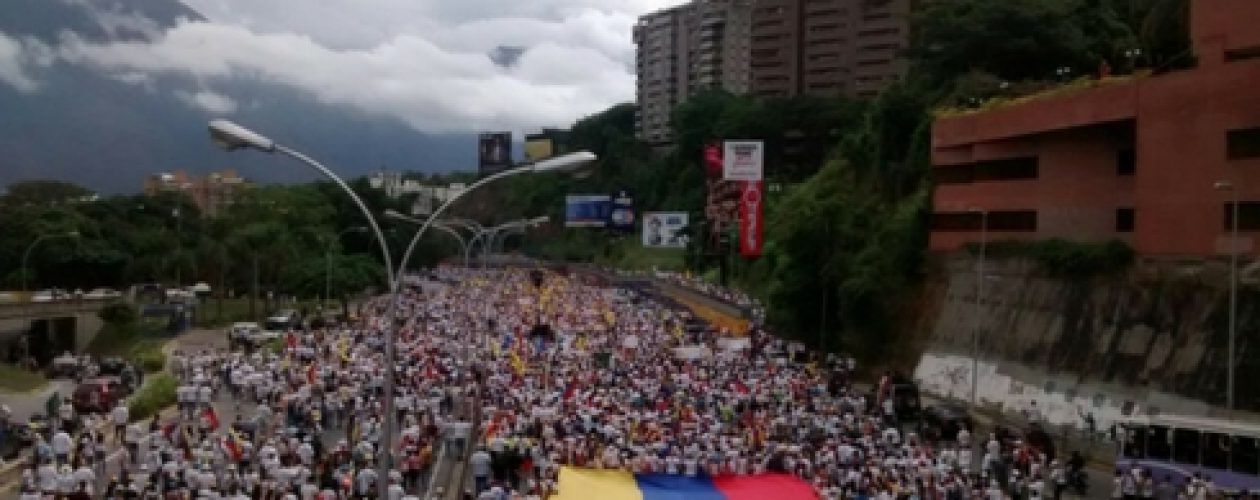 La toma de Caracas en imágenes