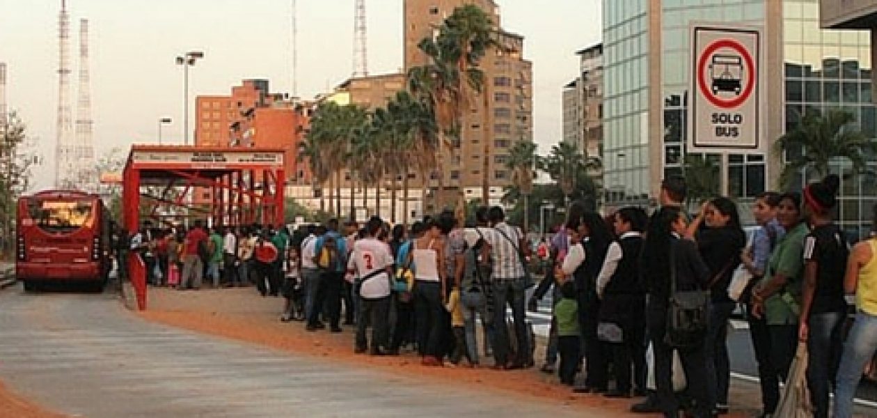 Transporte público en Guayana de mal en peor