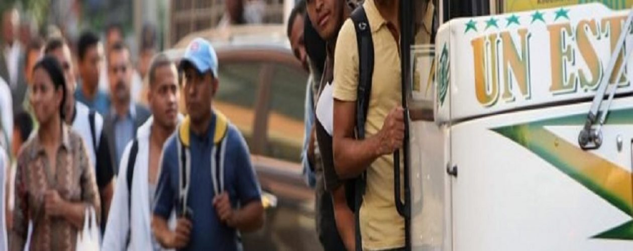 Pasaje de transporte público podría quedar en 3 mil bolívares