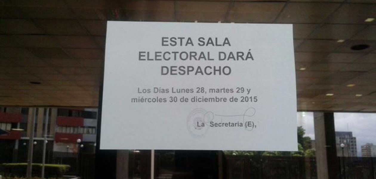 Chavismo quiere impugnar elecciones del 6D