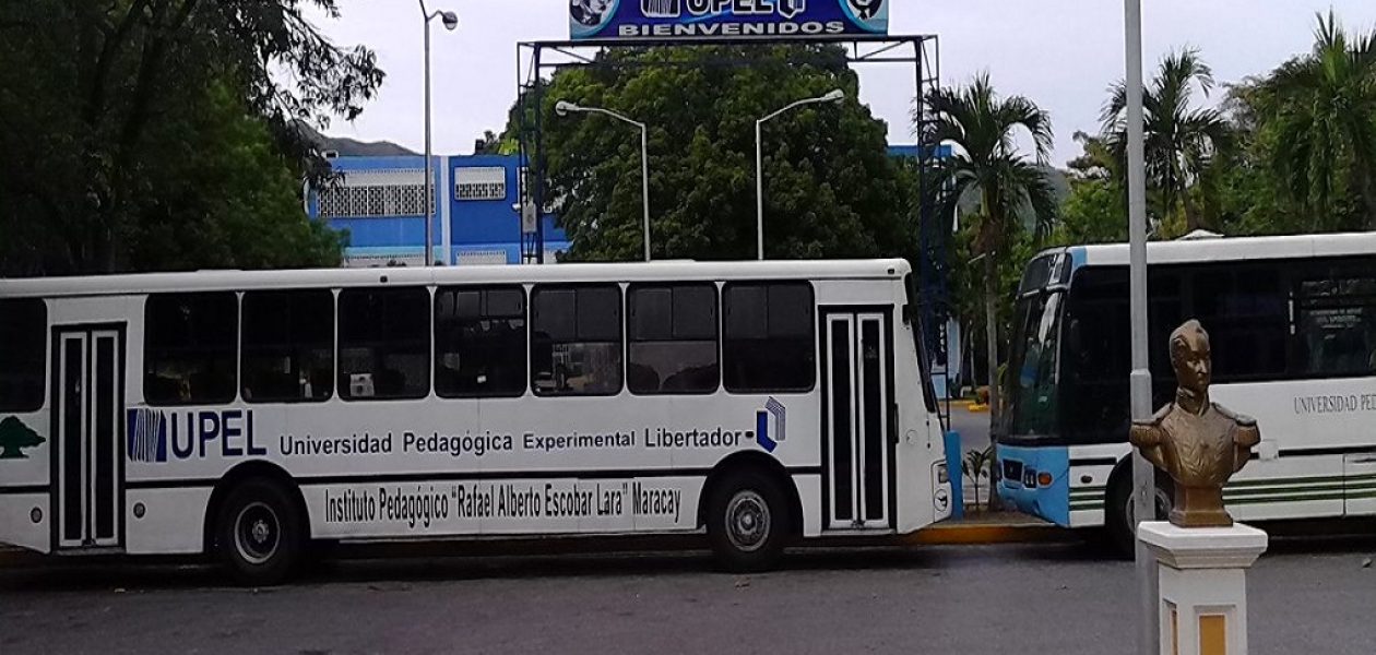Estudiantes de la UPEL Maracay son enviados a El Dorado y 26 de Julio