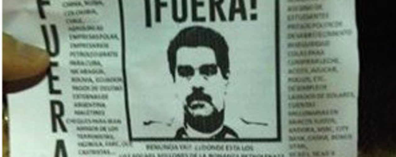 Con protesta en la URBE piden la renuncia de Maduro