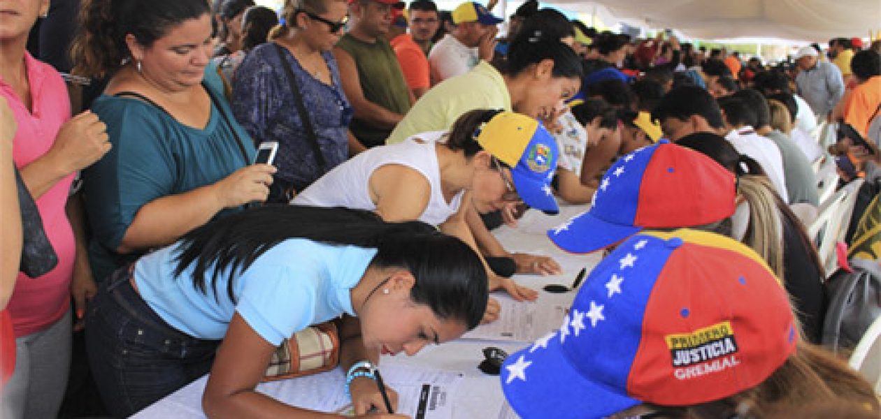 Validación de firma: MUD en Zulia se movilizará al CNE en caravanas