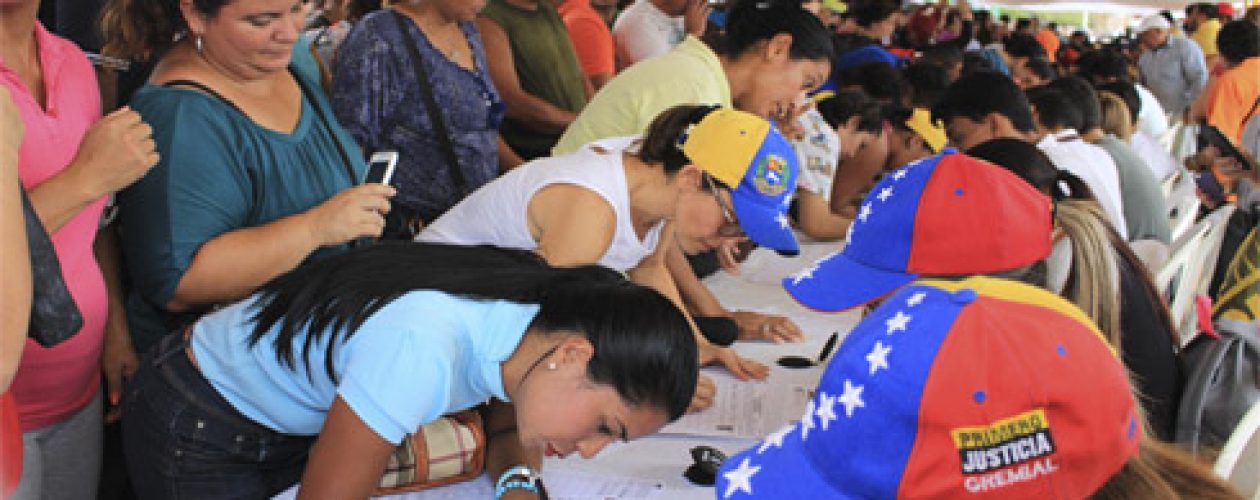 Validación de firma: MUD en Zulia se movilizará al CNE en caravanas