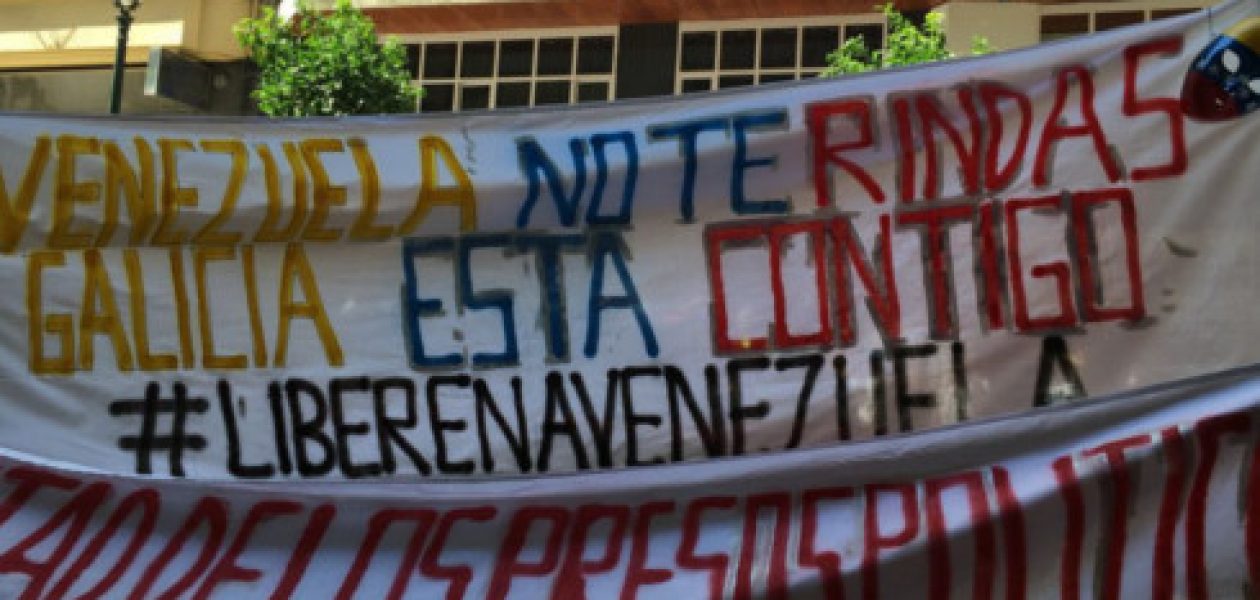 Venezolanos en España realizan la Toma de Caracas