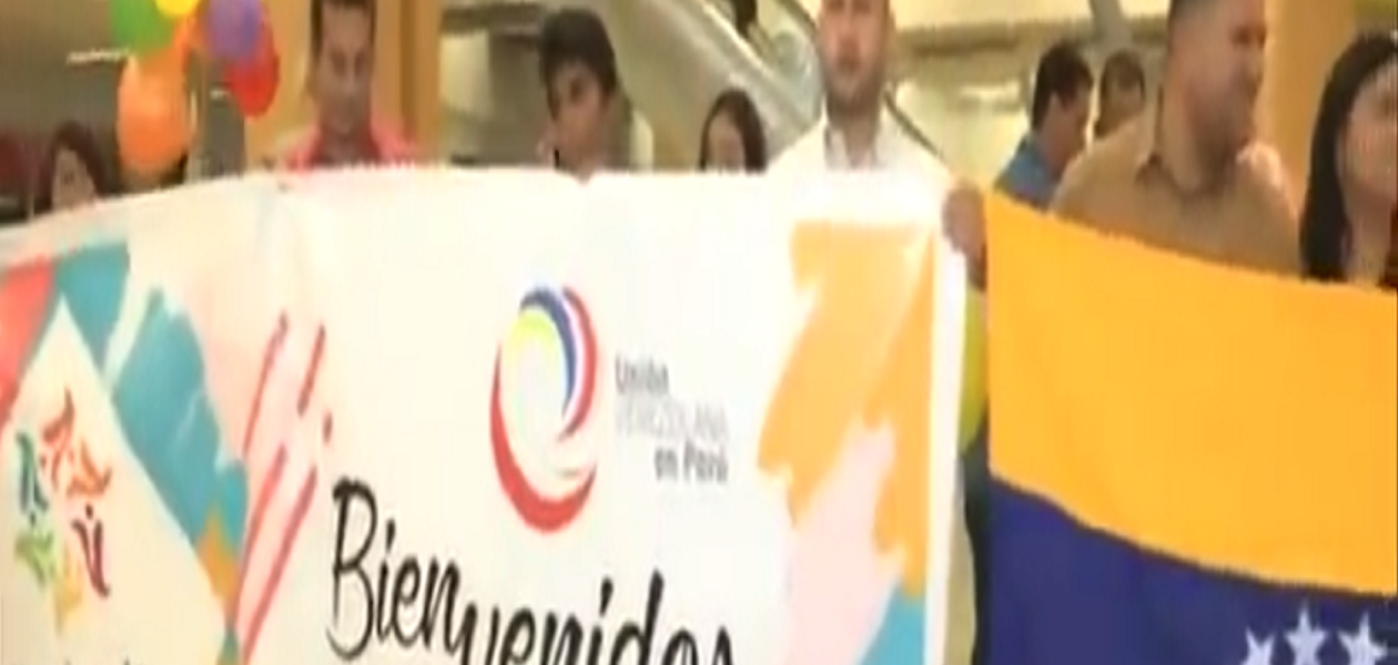 Niños se reúnen con familiares venezolanos en Perú