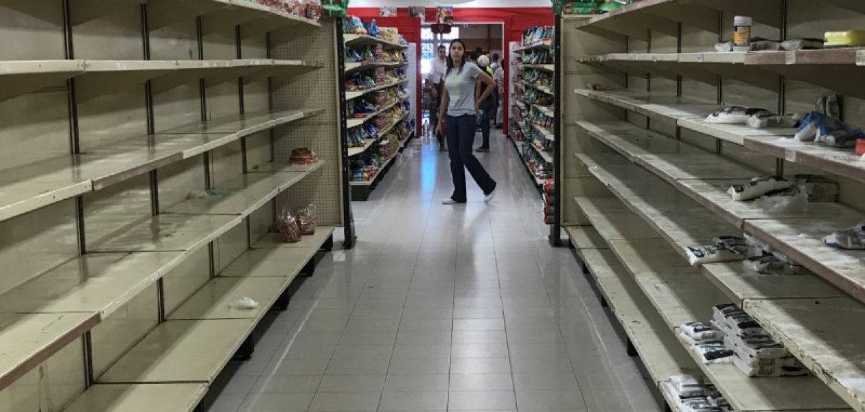 Casi saquean un mercado de Caracas tras fijar erróneamente el precio de la mantequilla