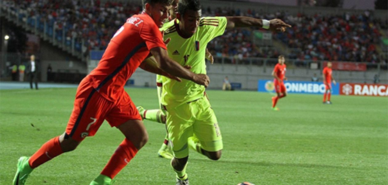 Venezuela vs Chile Sub17 culmina con resultado de 0-1