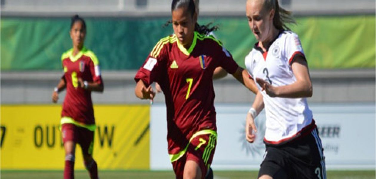 La Vinotinto femenina cayó ante Alemania 2-1