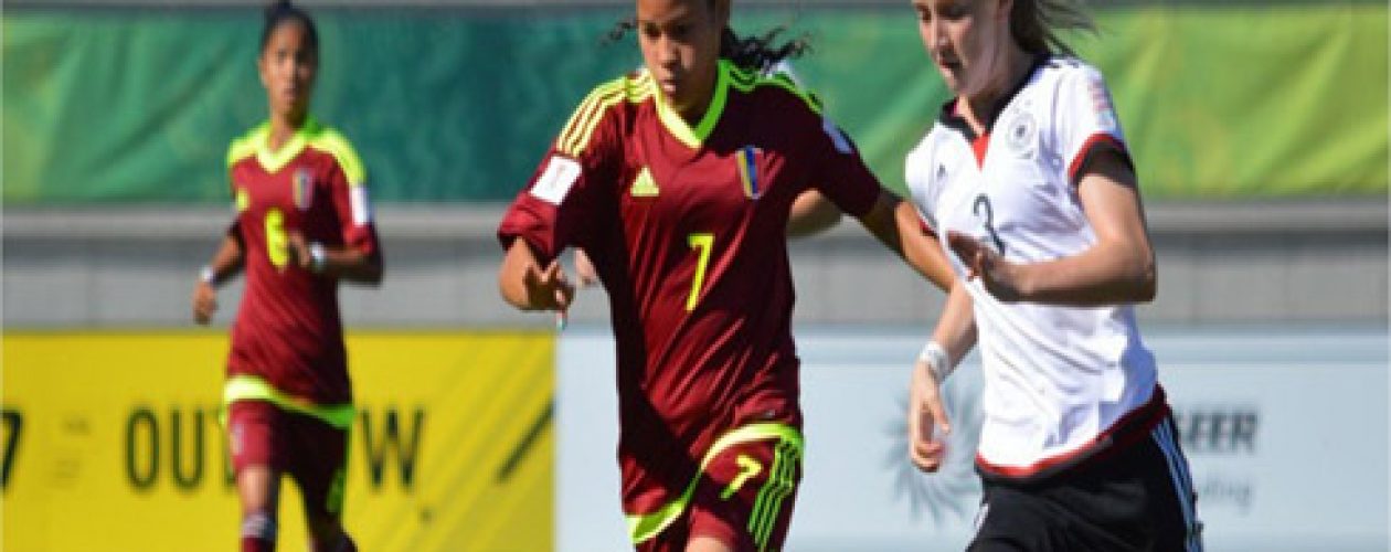 La Vinotinto femenina cayó ante Alemania 2-1