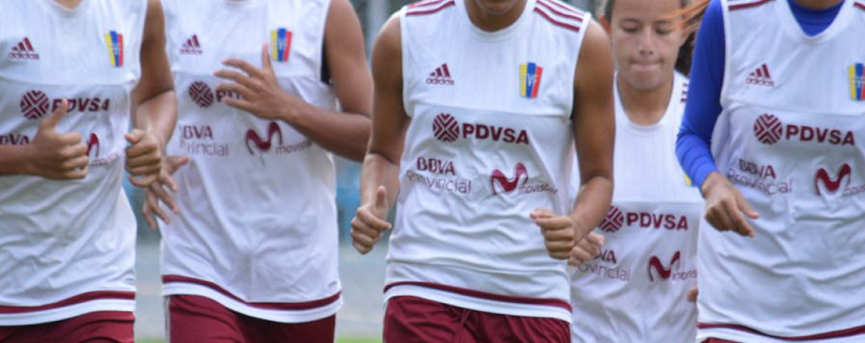 Vinotinto femenina de mayores inició módulo de preparación en Caracas