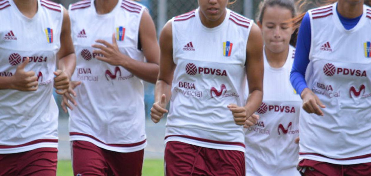 Vinotinto femenina de mayores inició módulo de preparación en Caracas