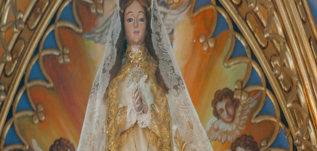 Feligreses piden a la Virgen del Valle por la paz en Venezuela