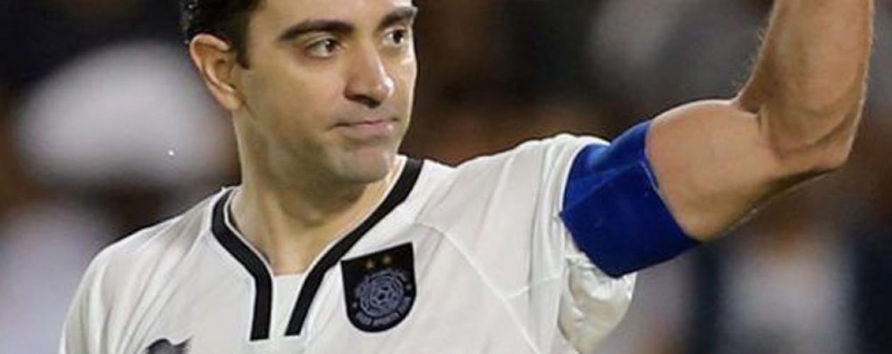 Xavi Hernández es expulsado en la final del fútbol Catar