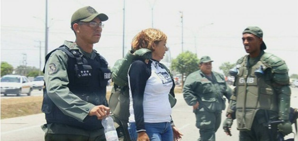 Detuvieron a la diputada Yanet Fermín durante plantón en Margarita