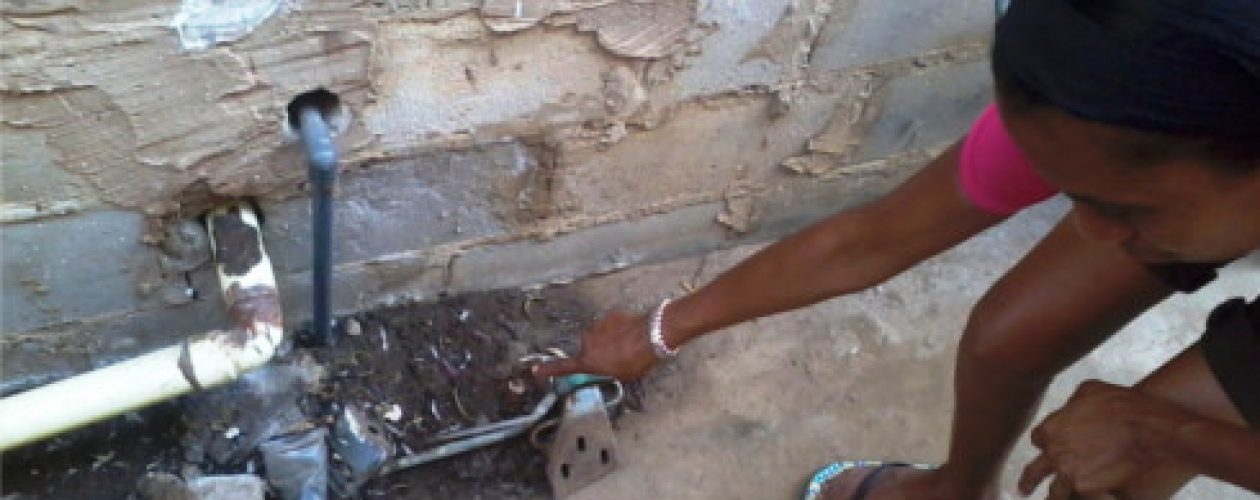Ésta es la nueva moda en Zulia: robar tuberías de gas