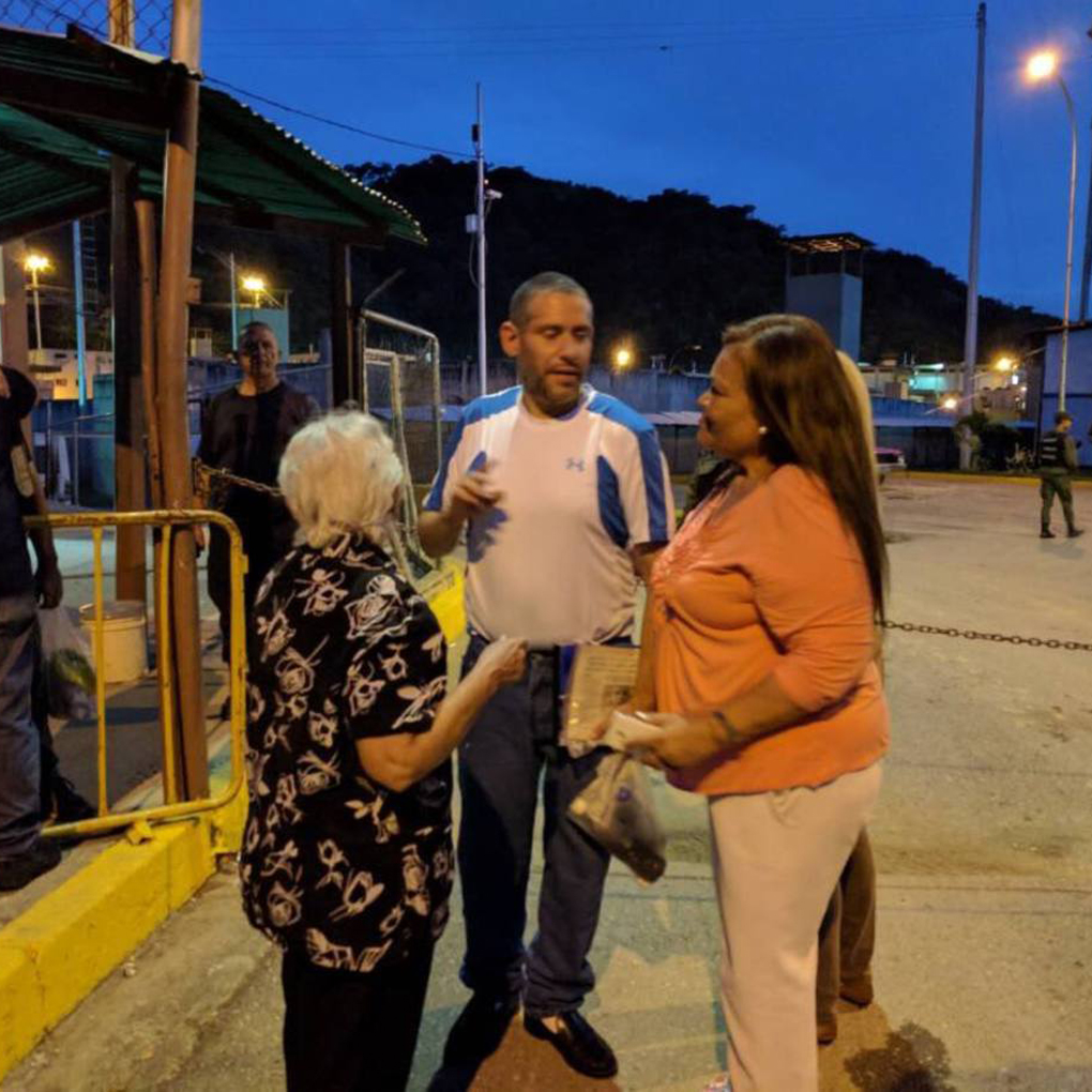 Efraín Ortega y otros dos presos políticos de 2014 fueron liberados