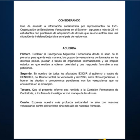 emergencia migratoria humanitaria venezolanos en el exterior