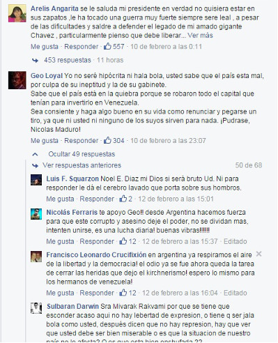 facebook de maduro