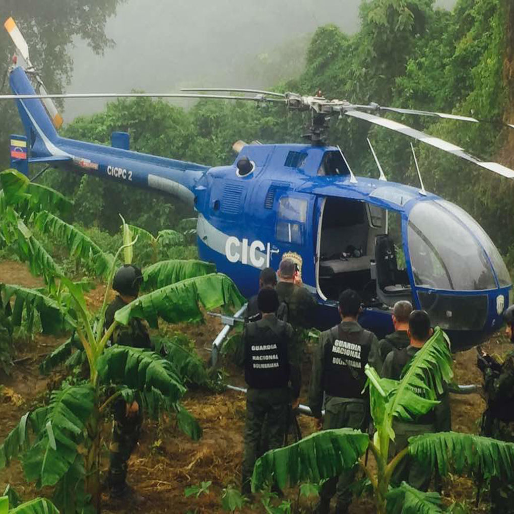 Frank Cabaña imputado por robo de helicóptero del CICPC