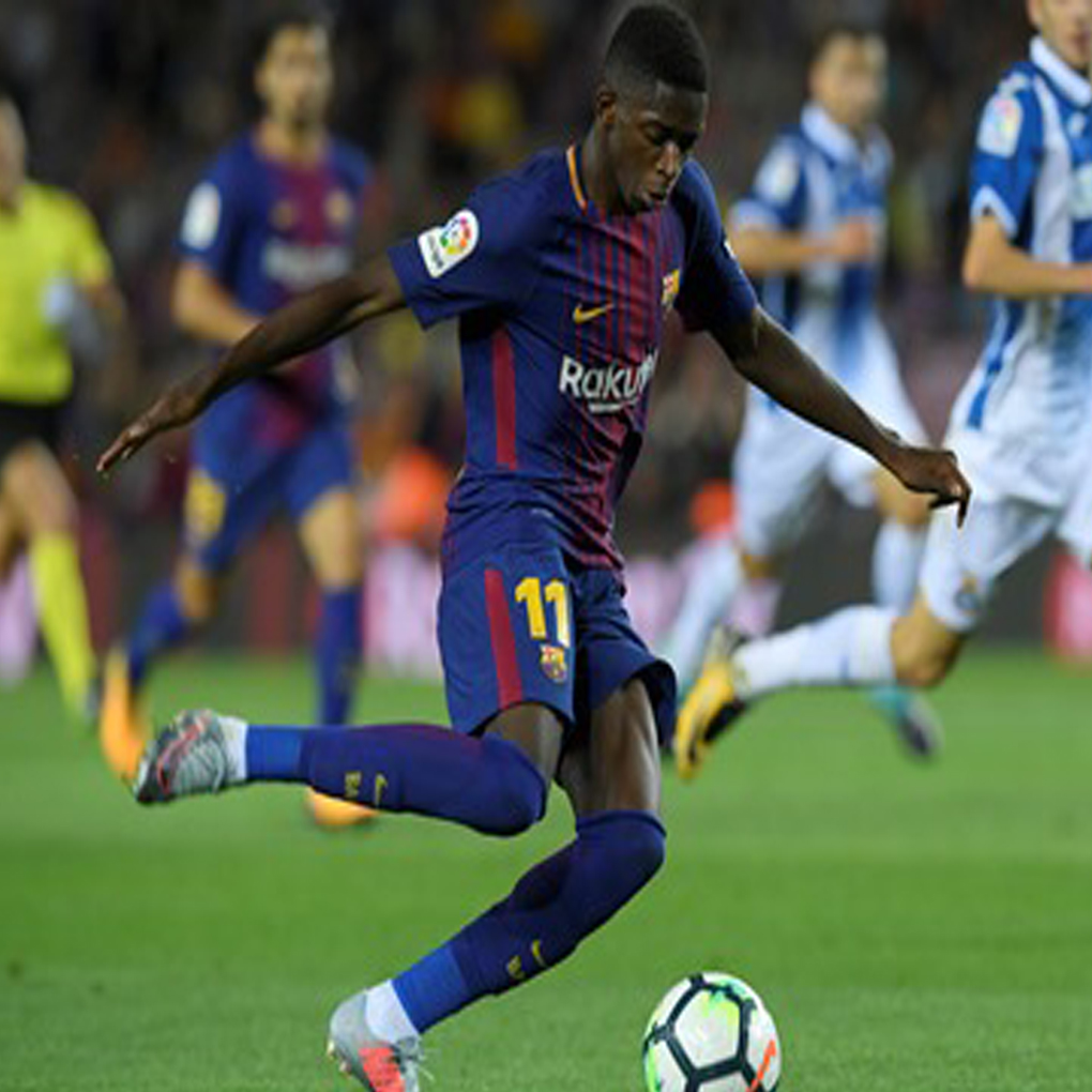 Lesión de Dembelé pone en aprietos el ataque del Barcelona