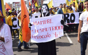 La marcha al CNE en el estado Zulia por el referendo revocatorio