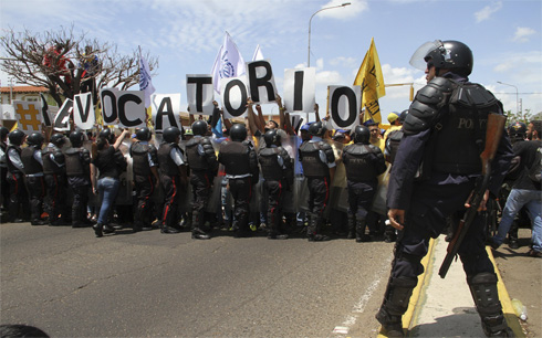 marcha cne zulia