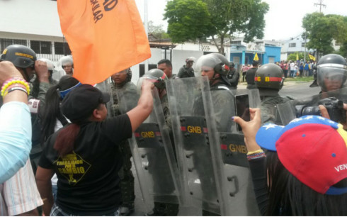 marcha al cne guayana