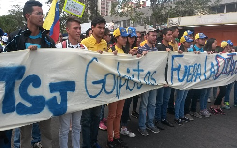 Así fue la marcha de hoy en Guayana y Puerto Ordaz