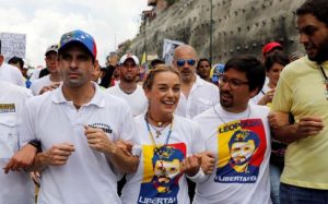 Marcha opositora del 22 de abril en Caracas llegó a su destino