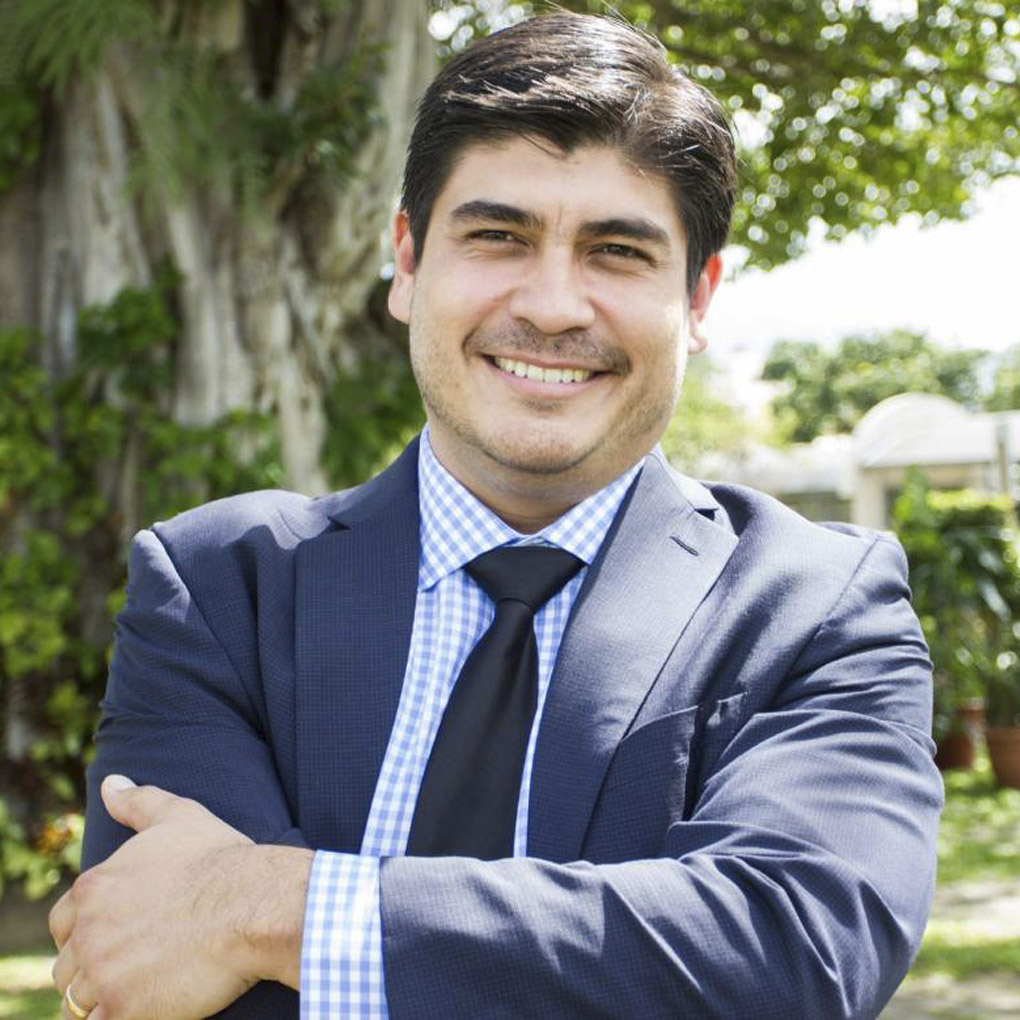Nuevo presidente de Costa Rica Carlos Alvarado Quesada