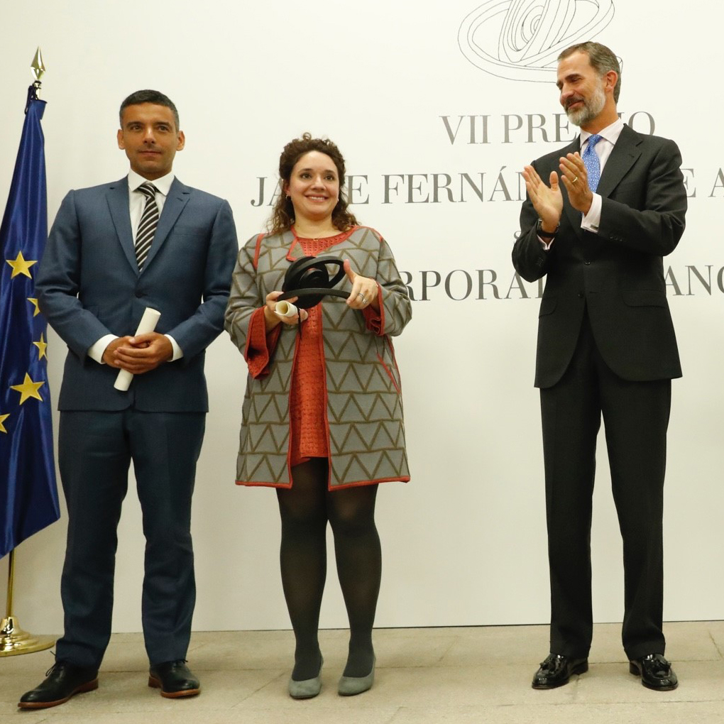 Venezolano recibe Premio Jaime Fernández de Araoz 