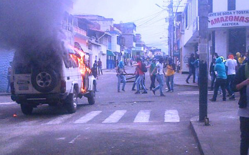 protestas en tachira estudiantes