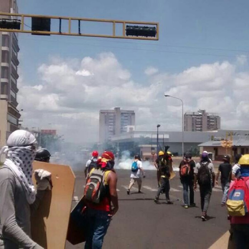 GNB detiene a 11 estudiantes durante represión en Alta Vista