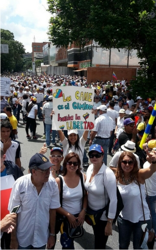 toma de caracas